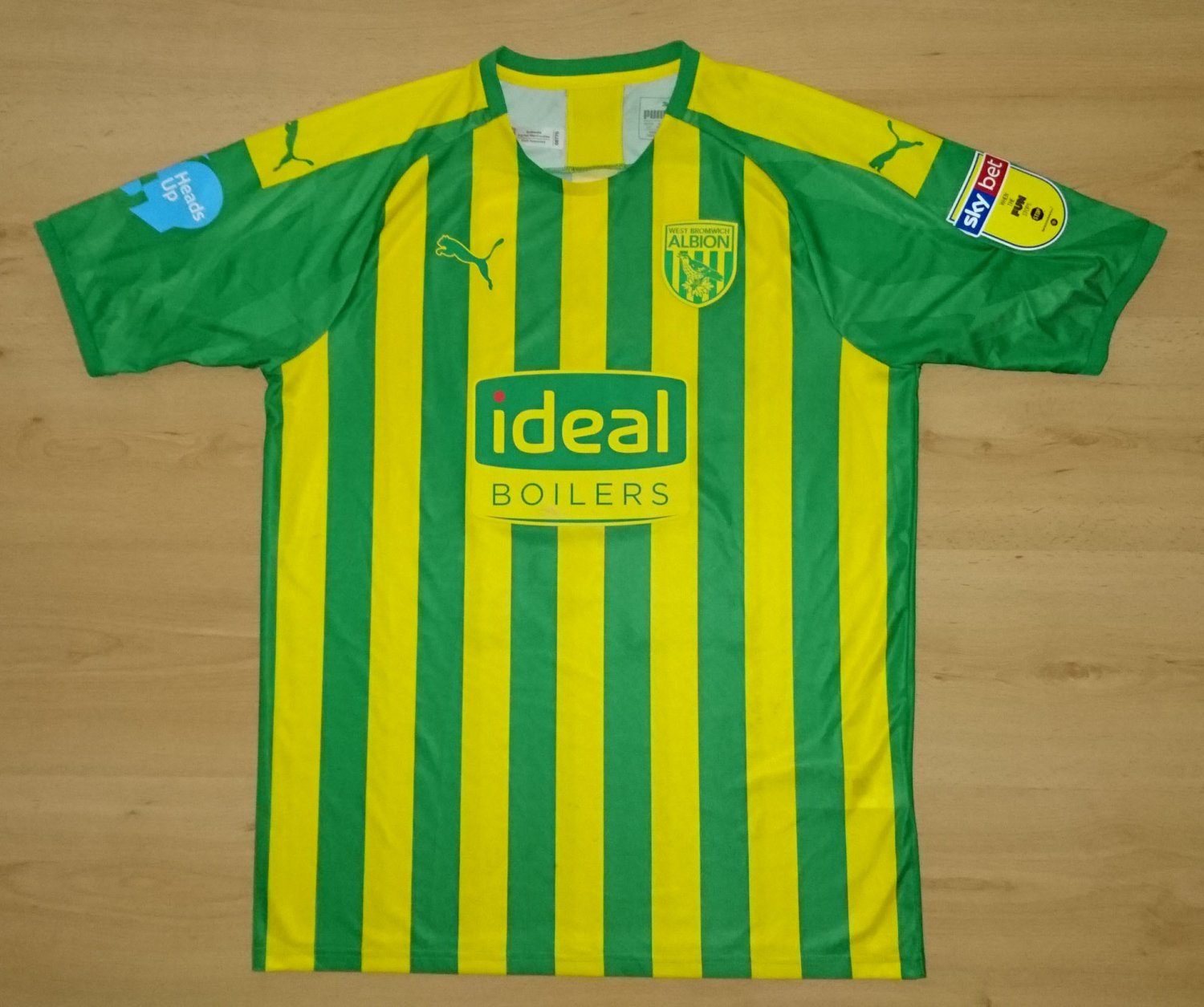 Maillot Foot West Bromwich Albion Extérieur 1993/94 - Pelada - Taille XL