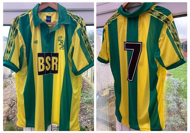 West Bromwich Albion 1969-1971 Maillot de foot rétro