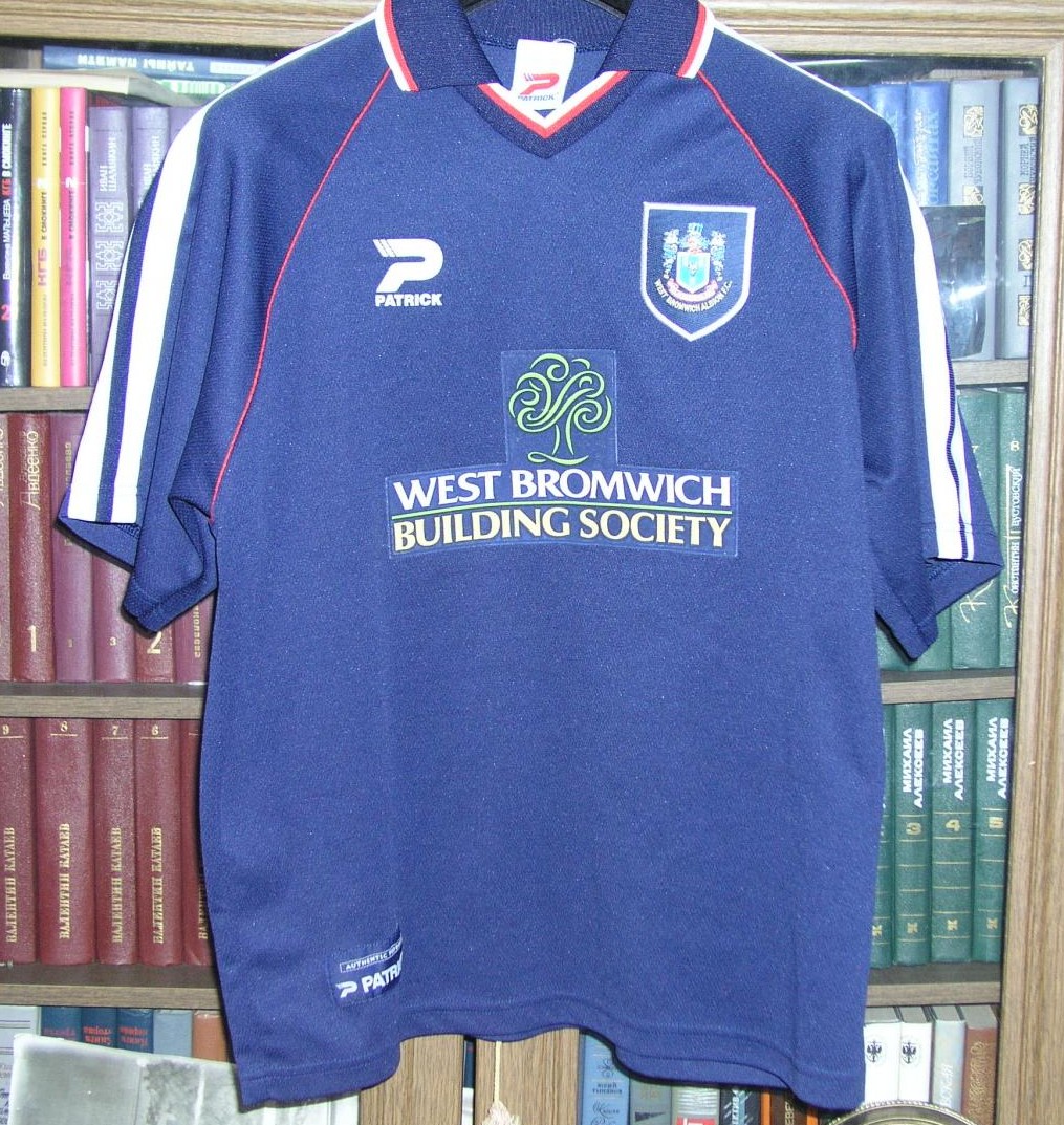Maillot Vintage West Bromwich Albion 1996/97 - Patrick Away - Taille Petit - Homme