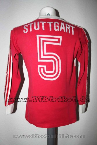 VfB Stuttgart Weg Fußball-Trikots 1980 - 1981