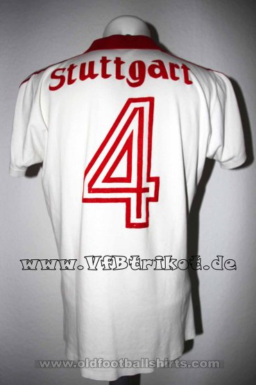 VfB Stuttgart Home baju bolasepak 1981 - 1982