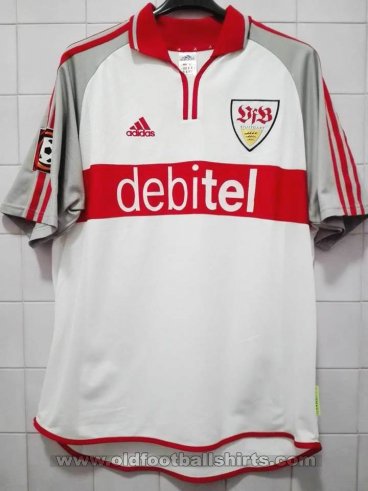 VfB Stuttgart Home φανέλα ποδόσφαιρου 2001 - 2002