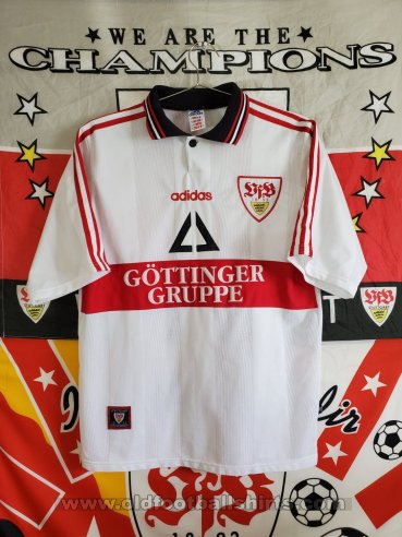 VfB Stuttgart Home baju bolasepak 1997 - 1998