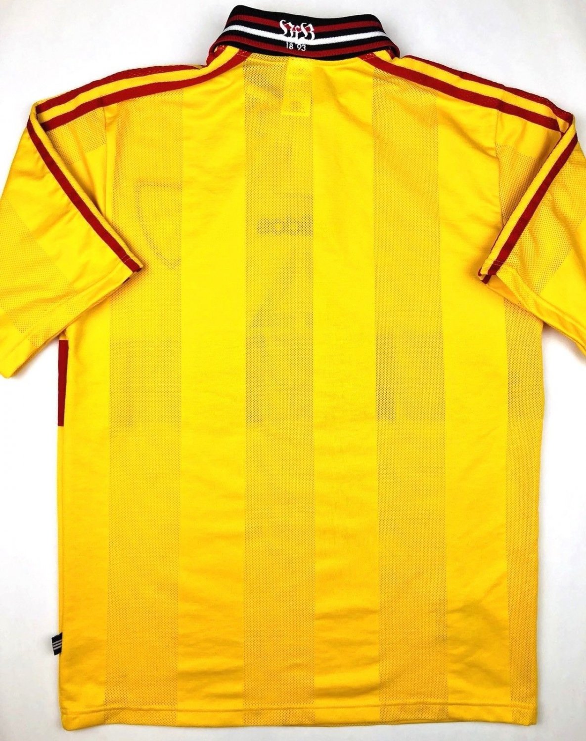 Maillot Adidas VfB Stuttgart Saison 1998/99 Domicile - Vintage Blanc, Taille XL
