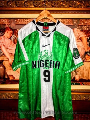 Nigeria Home football shirt 1996