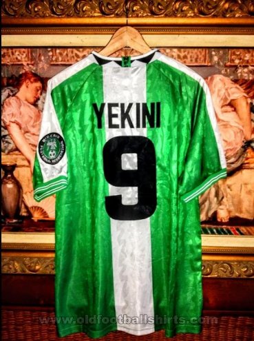 Nigeria Home football shirt 1996