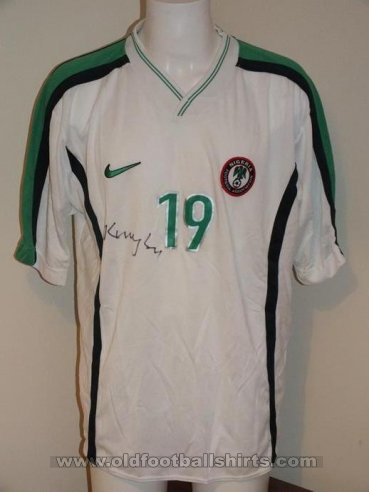 Nigeria Extérieur Maillot de foot 1999 - 2001