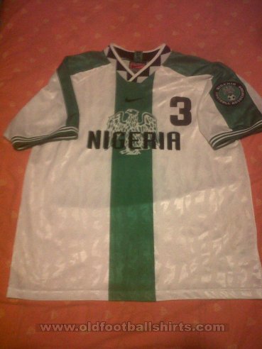 Nigeria Away football shirt 1996