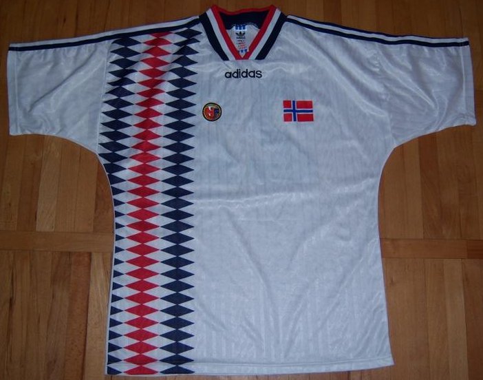 Norway 1994 Name Set Away Football Shirt ANY NUMBER Haland M L XL 94 