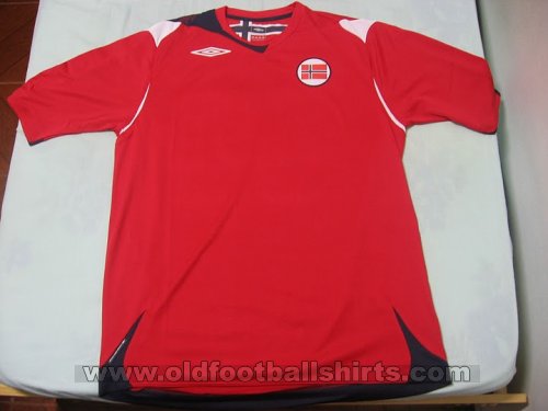 Norway Home maglia di calcio 2008 - 2009