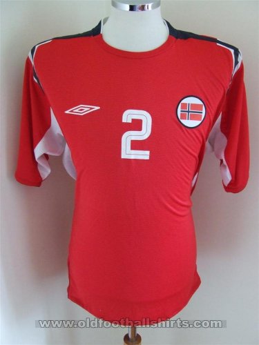 Norway Home футболка 2004 - 2006
