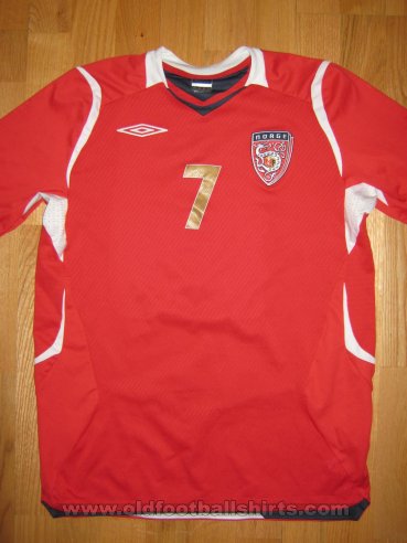 Norway Home חולצת כדורגל 2008
