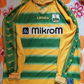 SV Berliner Brauereien Home football shirt 2000 - 2001 sponsored by Mikrom