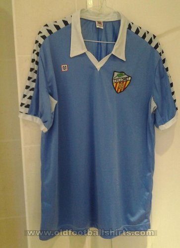 CF Lloret Home football shirt 1985 - 1986