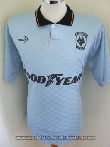 Wolverhampton Wanderers Away football shirt 1990