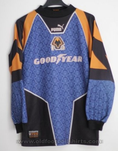 Wolverhampton Wanderers Goalkeeper football shirt 1996 - 1998