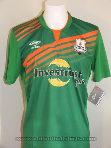 ZESCO United Home חולצת כדורגל 2013 - 2014