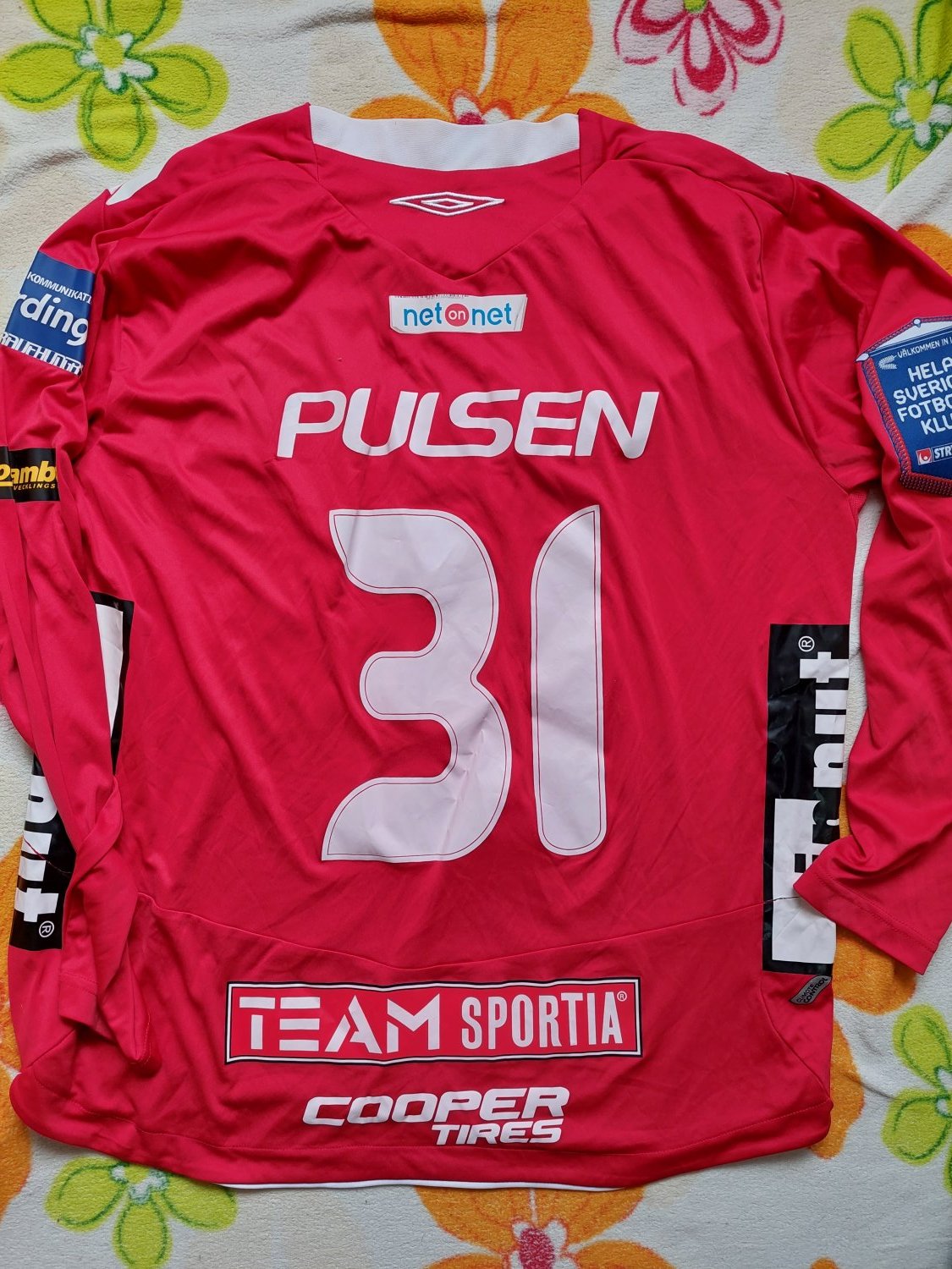 IF Elfsborg Away football shirt 2010 - 2011. Sponsored by ellos 