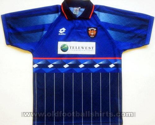 Blackpool Away - CLASSIC for sale football shirt 1997 - 1998