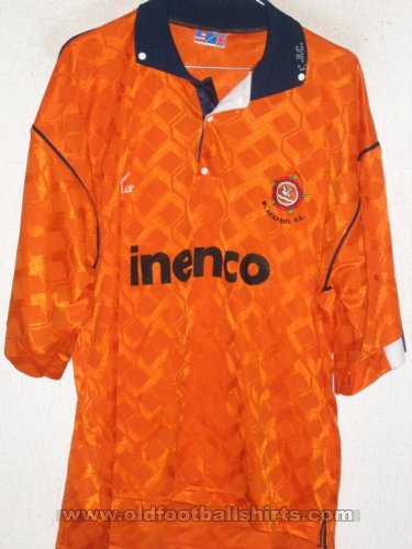 Blackpool Home football shirt 1991 - 1993