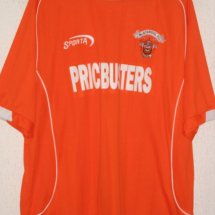 Blackpool Home football shirt 2004 - 2005 sponsored by Pricebusters 