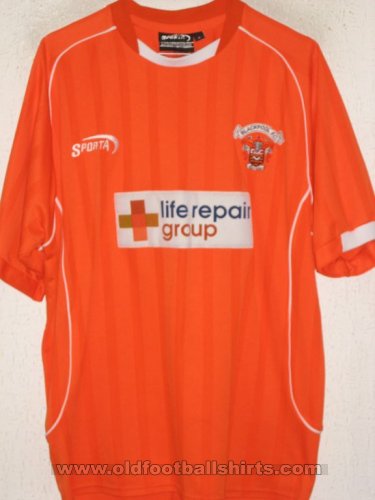 Blackpool Home football shirt 2003 - 2004