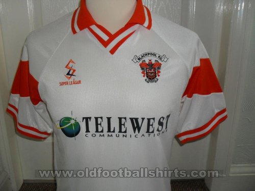 Blackpool Away football shirt 1999 - 2001