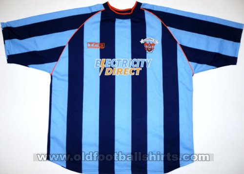 Blackpool Away football shirt 2001 - 2003