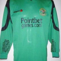 Blackpool Home Fußball-Trikots 2005 - 2007 sponsored by Pointbet Games