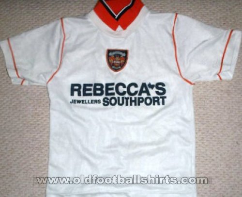 Blackpool Away football shirt 1995 - 1997