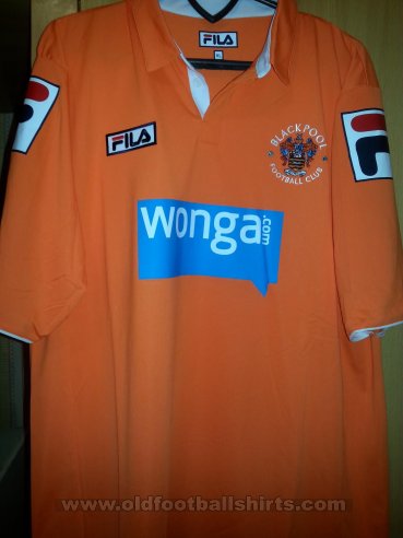 Blackpool Home football shirt 2011 - 2013