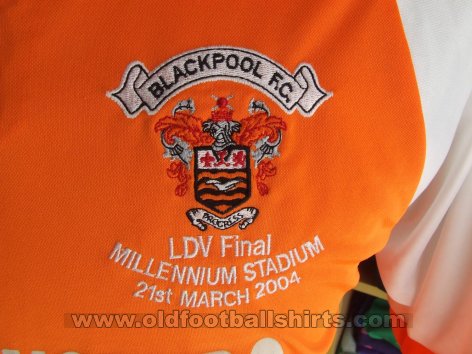 Blackpool Cup Shirt football shirt 2004