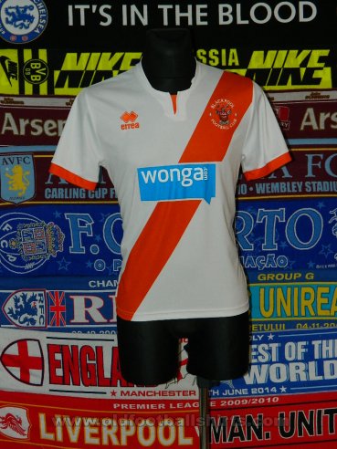 Blackpool Away football shirt 2013 - 2015