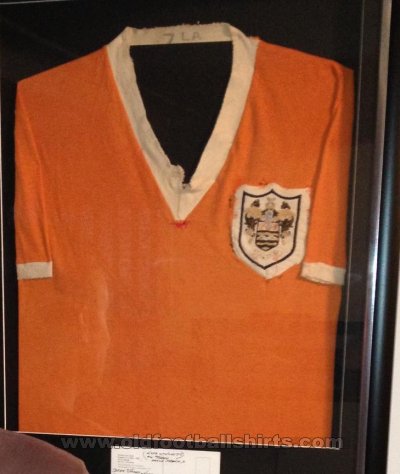 Blackpool Home football shirt 1956 - 1957