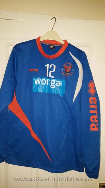 Blackpool Training/Leisure football shirt 2013 - 2015