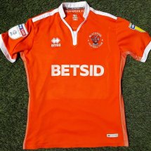 Blackpool Home football shirt 2018 - 2019 sponsored by Betsid