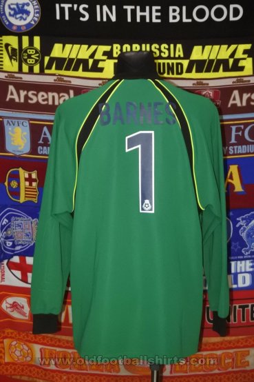 Blackpool Goalkeeper football shirt 1999 - 2001