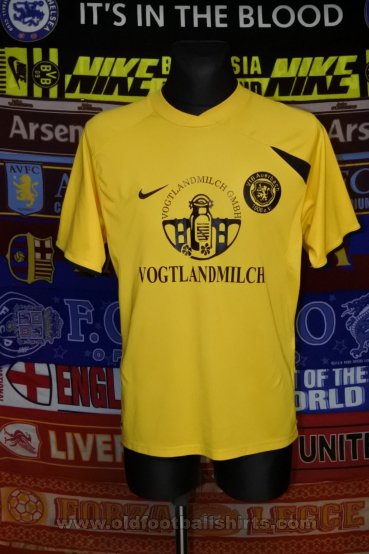 VfB Auerbach Home football shirt 2009 - 2011