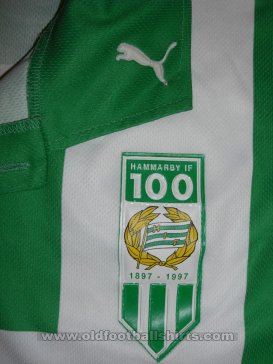 Hammarby Home football shirt 1997 - 1998