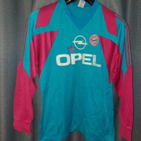 Bayern Munich II Away football shirt 1990 - 1991 sponsored by Opel