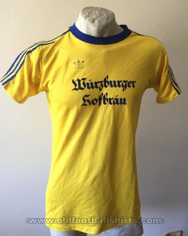 Würzburger Kickers Special football shirt 1998 - 1999