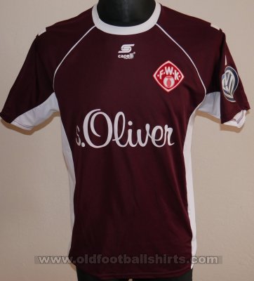 Würzburger Kickers Cup Shirt football shirt 2016 - 2017