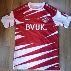 Würzburger Kickers Home football shirt 2020 - 2021 sponsored by BVUK.