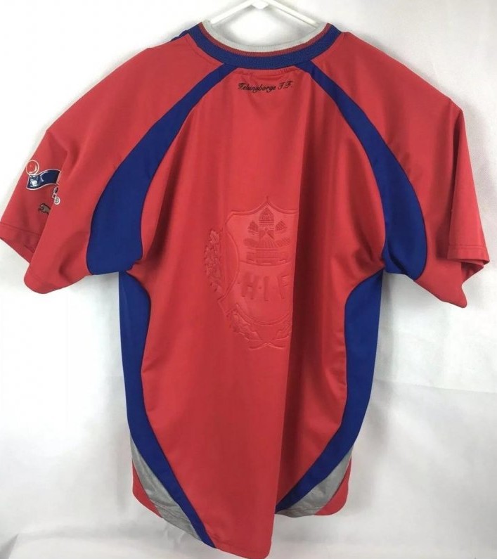 Maillot Foot Vintage Helsingborgs IF 2001-2003 - Puma - Taille XL - Occasion