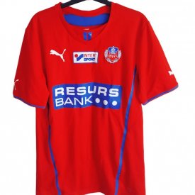 Helsingborgs Home football shirt 2013 - 2014 sponsored by Resurs Bank