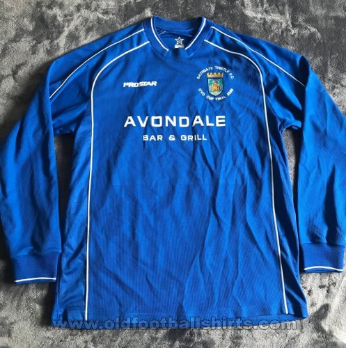 Bathgate Thistle Home φανέλα ποδόσφαιρου 2006 - 2007