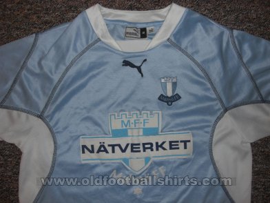 Malmo Home maglia di calcio 2002 - 2003