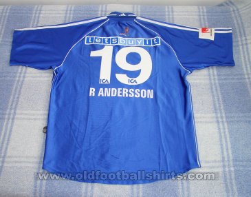 Halmstads Home football shirt 2000 - 2001