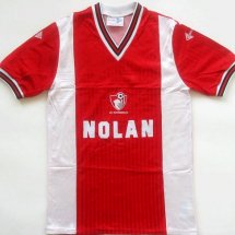Bournemouth Home football shirt 1988 - 1989 sponsored by Nolan