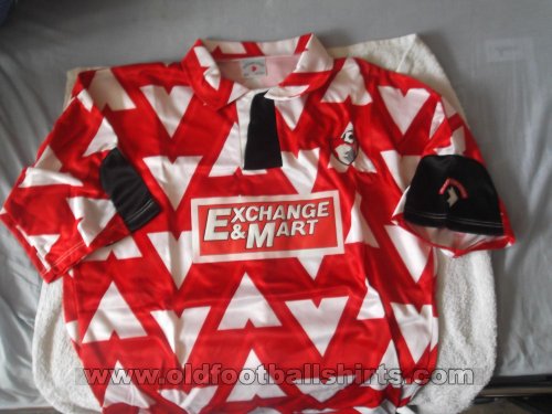 Bournemouth Home football shirt 1992 - 1993